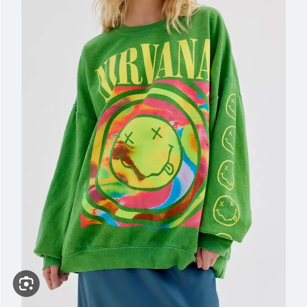 UO Nirvana crewneck